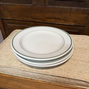 Jackson Vitrified China Plates Restaurant Ware  Set Of 3 Rings